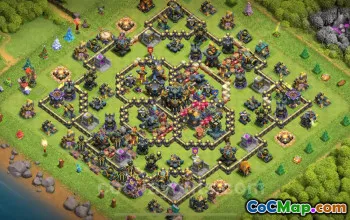 Best TH17 Anti 3 Stars Base with Link | Clash of Clans 2025 #51514