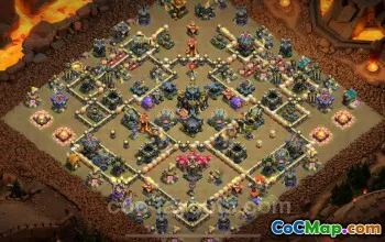 Best TH17 Anti 3 Stars War Base 2025 - Clash of Clans #26810