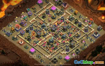 Best TH17 Anti 3 Stars War Base 2025 - Clash of Clans #26833