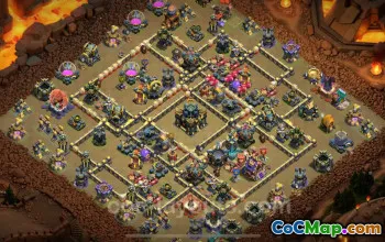 Best TH17 Anti 3 Stars War Base with Link 2025 | Clash of Clans #48761