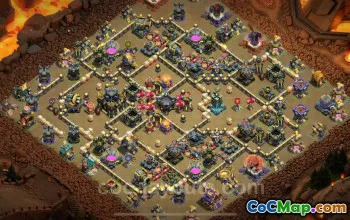 Best TH17 Anti 3 Stars War Base with Link 2025 | Clash of Clans #48763