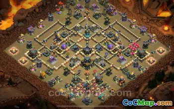 Best TH17 Anti 3 Stars War Base with Link 2025 | Clash of Clans #51014