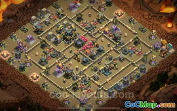 Best TH17 Anti 3 Stars War Base with Link 2025 | Clash of Clans #51500
