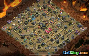 Best TH17 Anti 3 Stars War Base with Link 2025 | Clash of Clans #52318