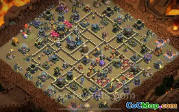 Best TH17 Anti 3 Stars War Base with Link | Clash of Clans 2025 #52416