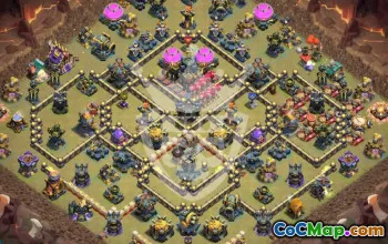 Best TH17 Base Layout for Clash of Clans #52757