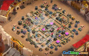 Best TH17 Base Layout for Clash of Clans #56489
