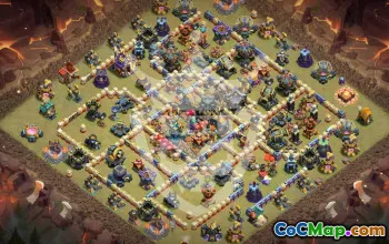 Best TH17 Clash of Clans Base Layouts #53138