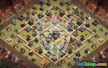 Best TH17 Clash of Clans Base Layouts #56344