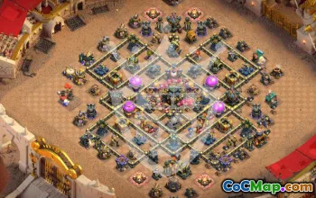 Best TH17 Clash of Clans Base Layouts #56444