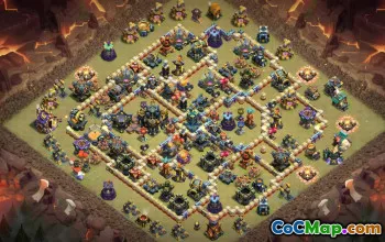 Best TH17 Clash of Clans Base Layouts & Maps #53568