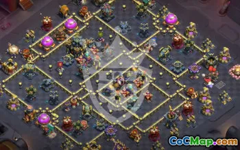 Best TH17 Clash of Clans Base Layouts with Link #52893