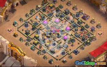 Best TH17 Clash of Clans Base Layouts with Link #54938