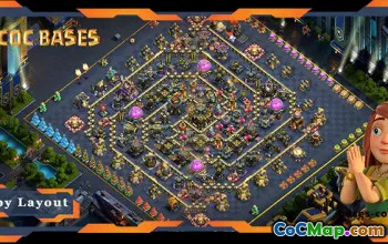 Best TH17 Farming Base with Link #55590