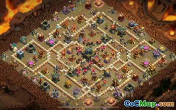 Best TH17 War Base 2025 - Anti Everything with Link #22537