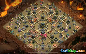 Best TH17 War Base 2025 - Anti Everything with Link #26808
