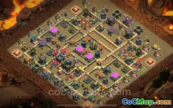 Best TH17 War Base 2025 - Hybrid Layouts & Links #26776