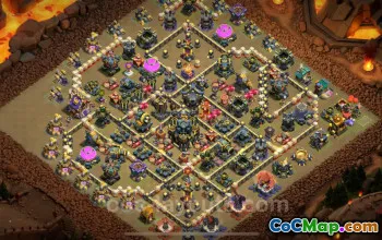 Best TH17 War Base 2025 - Top Town Hall 17 Defense Copy #26831