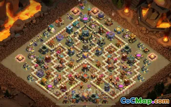 Best TH17 War Base - Anti 3 Stars with Links 2025 #22651