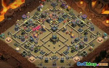 Best TH17 War Base with Link 2025 #55414