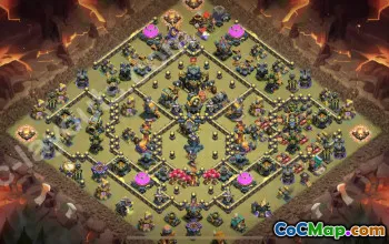Best TH17 War Base with Link 2025 #55460