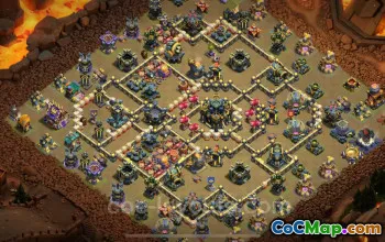 Best TH17 War Base with Link 2025 | Anti 3 Stars Clash of Clans #48578
