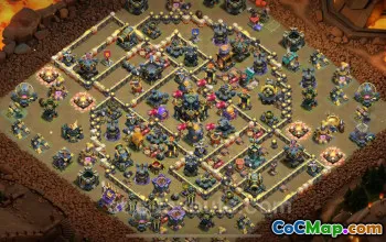 Best TH17 War Base with Link 2025 | Clash of Clans Copy #50497