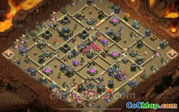 Best TH17 War Base with Link 2025 | Clash of Clans CWL Copy #50900