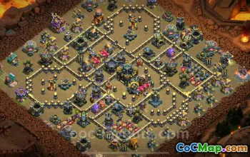 Best TH17 War Base with Link 2025 | Clash of Clans CWL Copy #52426