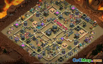 Best TH17 War Base with Link 2025 | Town Hall 17 CWL Defense #50903
