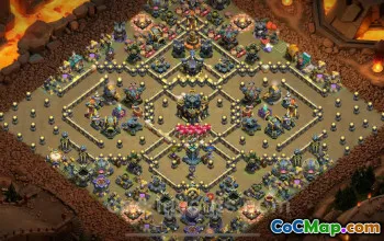 Best TH17 War Base with Link 2025 | Town Hall 17 CWL Defense #51582