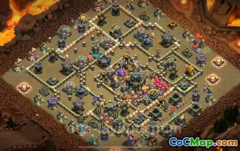 Best TH17 War Base with Link | Anti 2 Stars 2025 Clash of Clans #50276