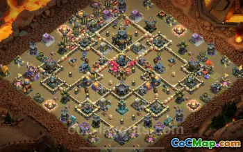 Best TH17 War Base with Link | Anti Everything 2025 Clash of Clans #51204