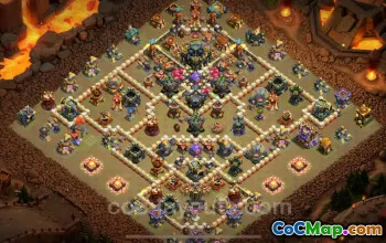 Best TH17 War Bases 2025 - Anti Everything & Links #22452