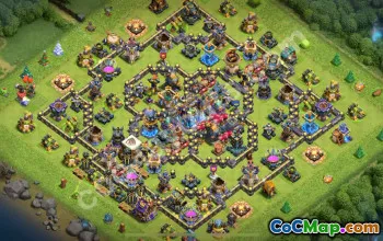 Best TH18 Anti 3 Stars Hybrid Base 2025 #55465