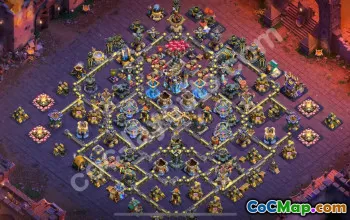 Best TH18 Hybrid War Base with Link 2025 #56982
