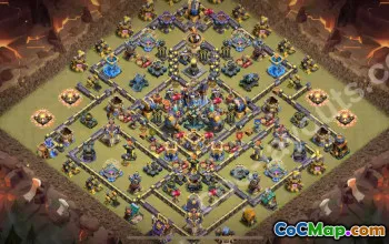 Best TH18 Hybrid War Base with Link 2026 #57776