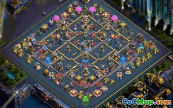Best TH18 Trophy Base Layout 105p3 #57028