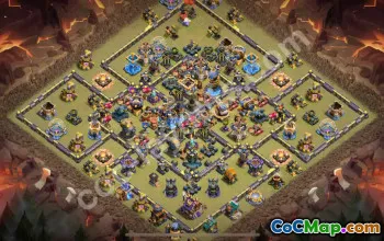 Best TH18 War Base Anti Everything 2025 #57466