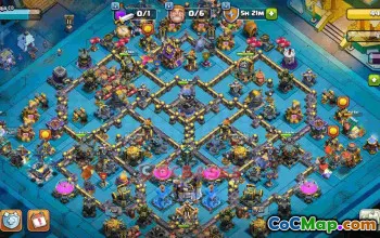 Best TH18 War Base Layout ncd1y #57142