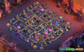 Best TH18 War Base Layout - thlkz #57785