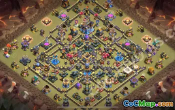 Best TH18 War Base with Anti Everything 2025 #55475