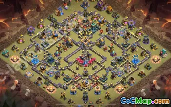 Best TH18 War Base with Link 2025 #57176