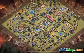 Best TH18 War Base with Link 2026 #57753
