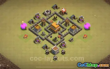 Best TH4 Anti 3 Stars War Base 2024 - Copy Link Inside #18002