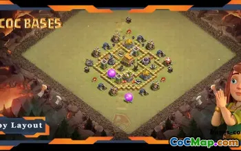 Best TH5 Anti 2 Star Base for War #57627