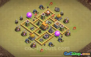 Best TH5 Anti 2 Stars War Base 2024 - Copy Link Here! #18181