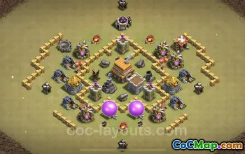 Best TH5 Anti 3 Stars War Base - Copy Link Inside! #18208