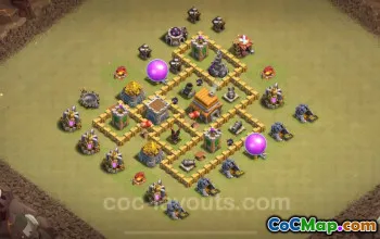 Best TH5 War Base 2024: Anti Everything & Link Copy #18257