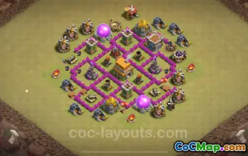 Best TH6 Anti 3 Stars War Base 2024 - Copy Link Inside! #18402